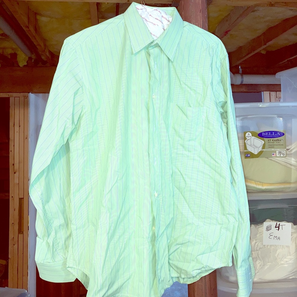 Missoni Light Green Button Down
